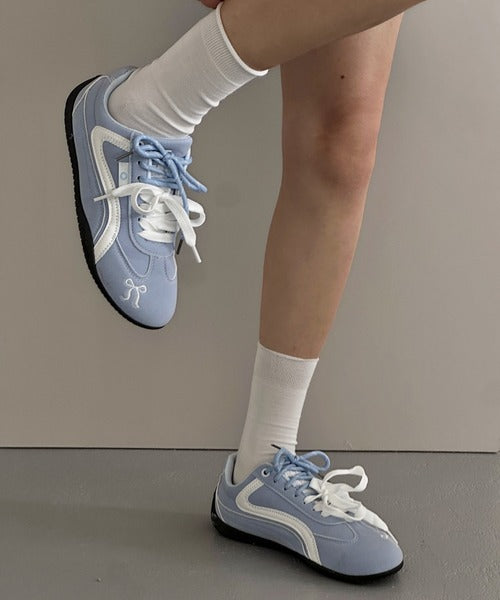 <預訂> 日本直送 日本妹子大愛♡！Sibra刺繡復古運動鞋 ｜22.5-24.5碼 ｜四色入