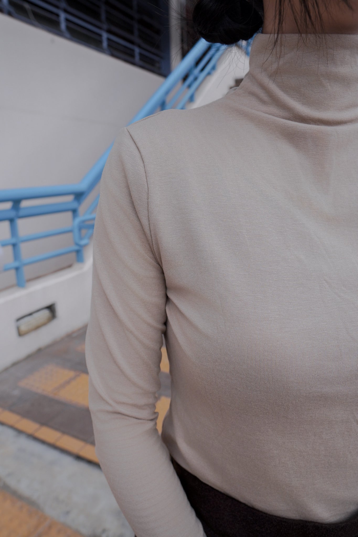 <現貨> 自家製 2025新款 高質量超親膚百搭多色高領長袖上衣｜五色入