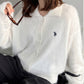 <預訂> 日本直送🇯🇵 U.S. POLO ASSN.翻領蓬鬆針織外套| 七色入