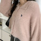 <預訂> 日本直送🇯🇵 U.S. POLO ASSN.翻領蓬鬆針織外套| 七色入