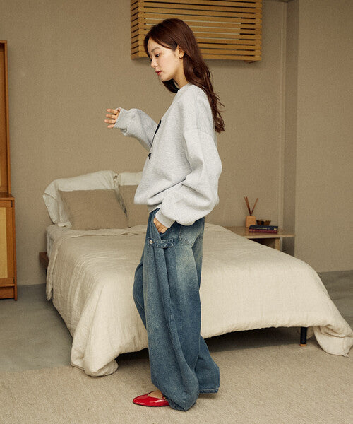 <預訂> 日牌MARY QUANT × PUBLUX 圓點雛菊標誌衛衣｜四色入