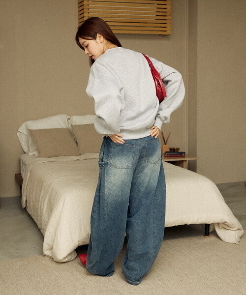 <預訂> 日牌MARY QUANT × PUBLUX 圓點雛菊標誌衛衣｜四色入