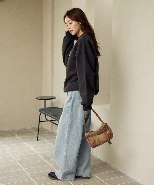 <預訂> 日牌MARY QUANT × PUBLUX 圓點雛菊標誌衛衣｜四色入