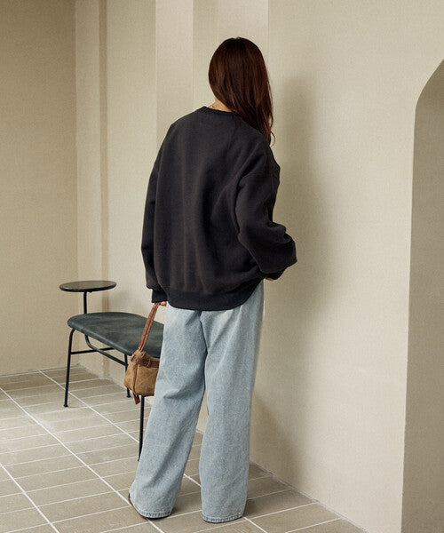 <預訂> 日牌MARY QUANT × PUBLUX 圓點雛菊標誌衛衣｜四色入