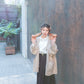 <預訂> 小眾款♡大花朵細皮帶｜兩色入