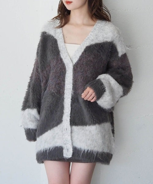 <預訂> 日牌Tiptop 銀河閃粉混紡v領開胸外套｜三色入