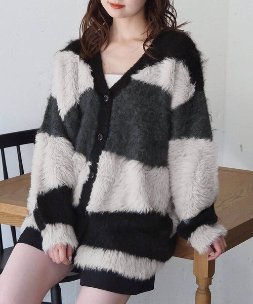 <預訂> 日牌Tiptop 銀河閃粉混紡v領開胸外套｜三色入