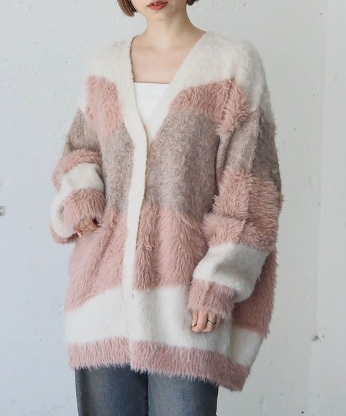 <預訂> 日牌Tiptop 銀河閃粉混紡v領開胸外套｜三色入