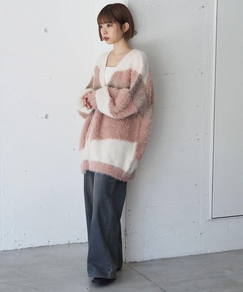 <預訂> 日牌Tiptop 銀河閃粉混紡v領開胸外套｜三色入