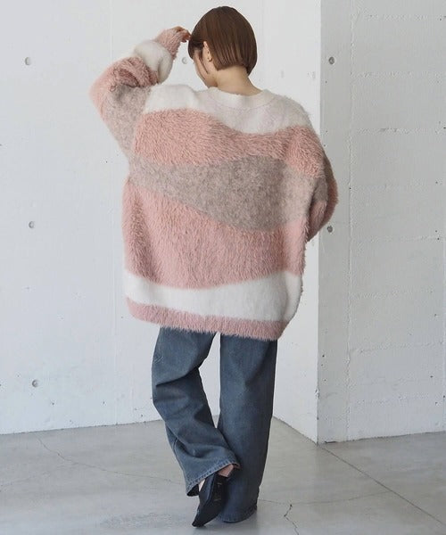 <預訂> 日牌Tiptop 銀河閃粉混紡v領開胸外套｜三色入