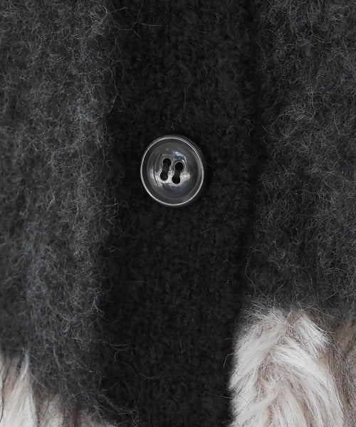 <預訂> 日牌Tiptop 銀河閃粉混紡v領開胸外套｜三色入