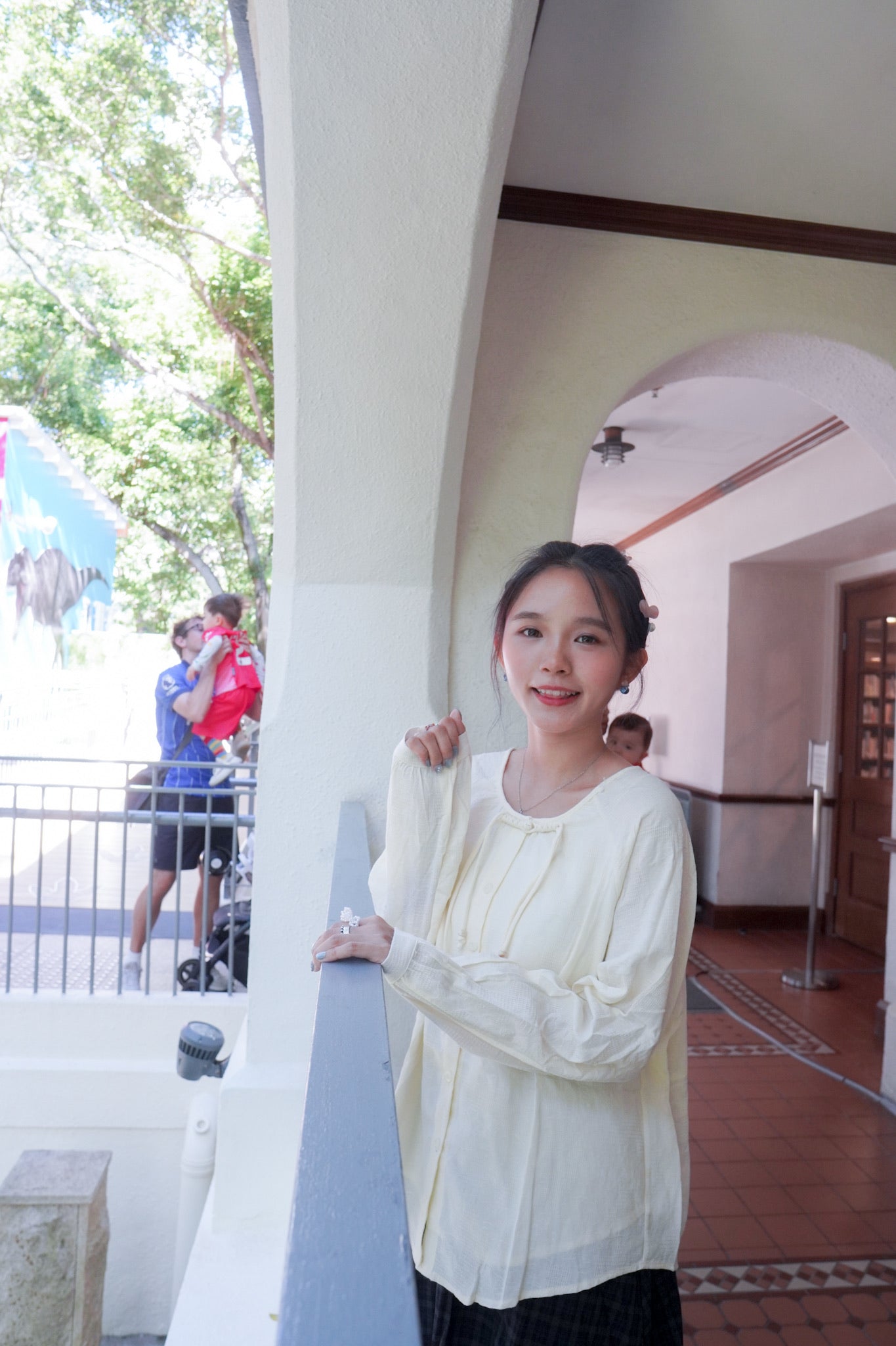 <預訂> 自家製 肌理紋鈕扣長袖裇衫