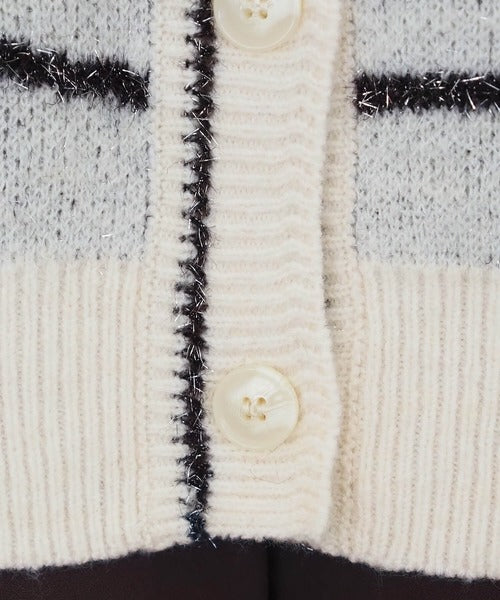 <預訂> 日牌Tiptop BlingBling羽毛大蝴蝶結v領開胸外套｜四色入