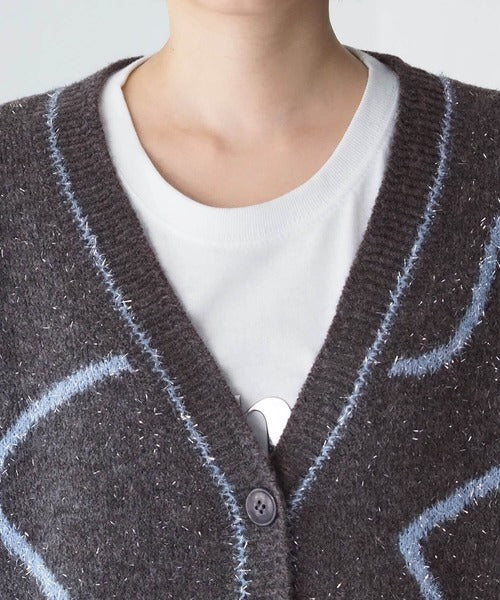 <預訂> 日牌Tiptop BlingBling羽毛大蝴蝶結v領開胸外套｜四色入