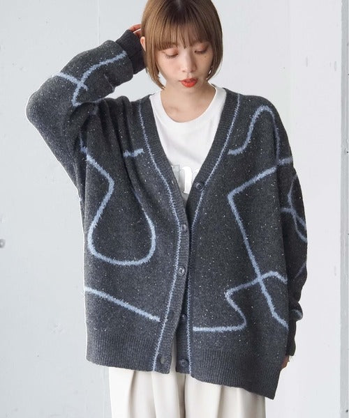 <預訂> 日牌Tiptop BlingBling羽毛大蝴蝶結v領開胸外套｜四色入