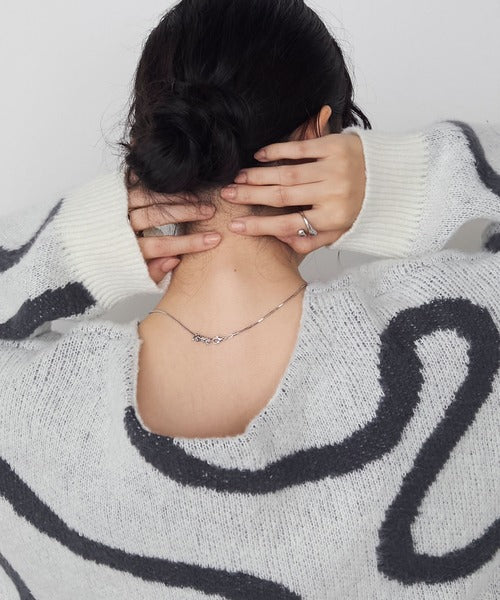 <預訂> 日牌FY 大降價 微妙線條超大V領針織衛衣｜五色入