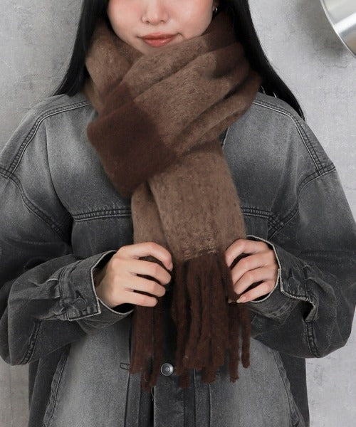 <預訂> 2025新款 日牌Wego 漸變長頸巾｜二十三色入