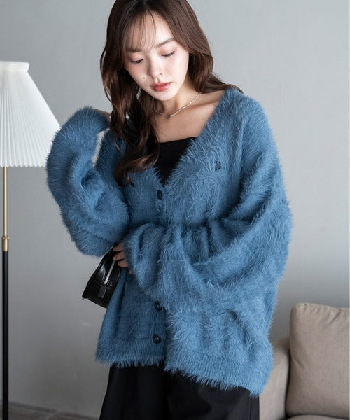 <預訂> JP 日本大人氣♡ US POLO ASSN. 獨家毛絨針織開胸外套｜七色入