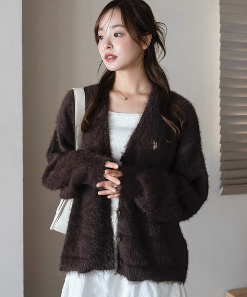 <預訂> JP 日本大人氣♡ US POLO ASSN. 獨家毛絨針織開胸外套｜七色入