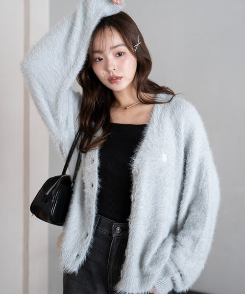 <預訂> JP 日本大人氣♡ US POLO ASSN. 獨家毛絨針織開胸外套｜七色入