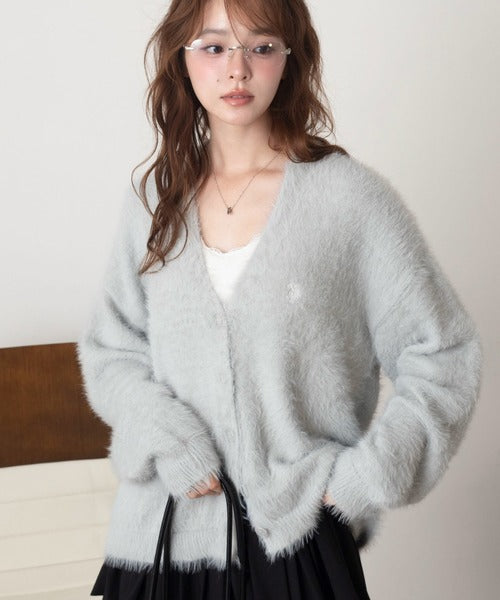 <預訂> JP 日本大人氣♡ US POLO ASSN. 獨家毛絨針織開胸外套｜七色入