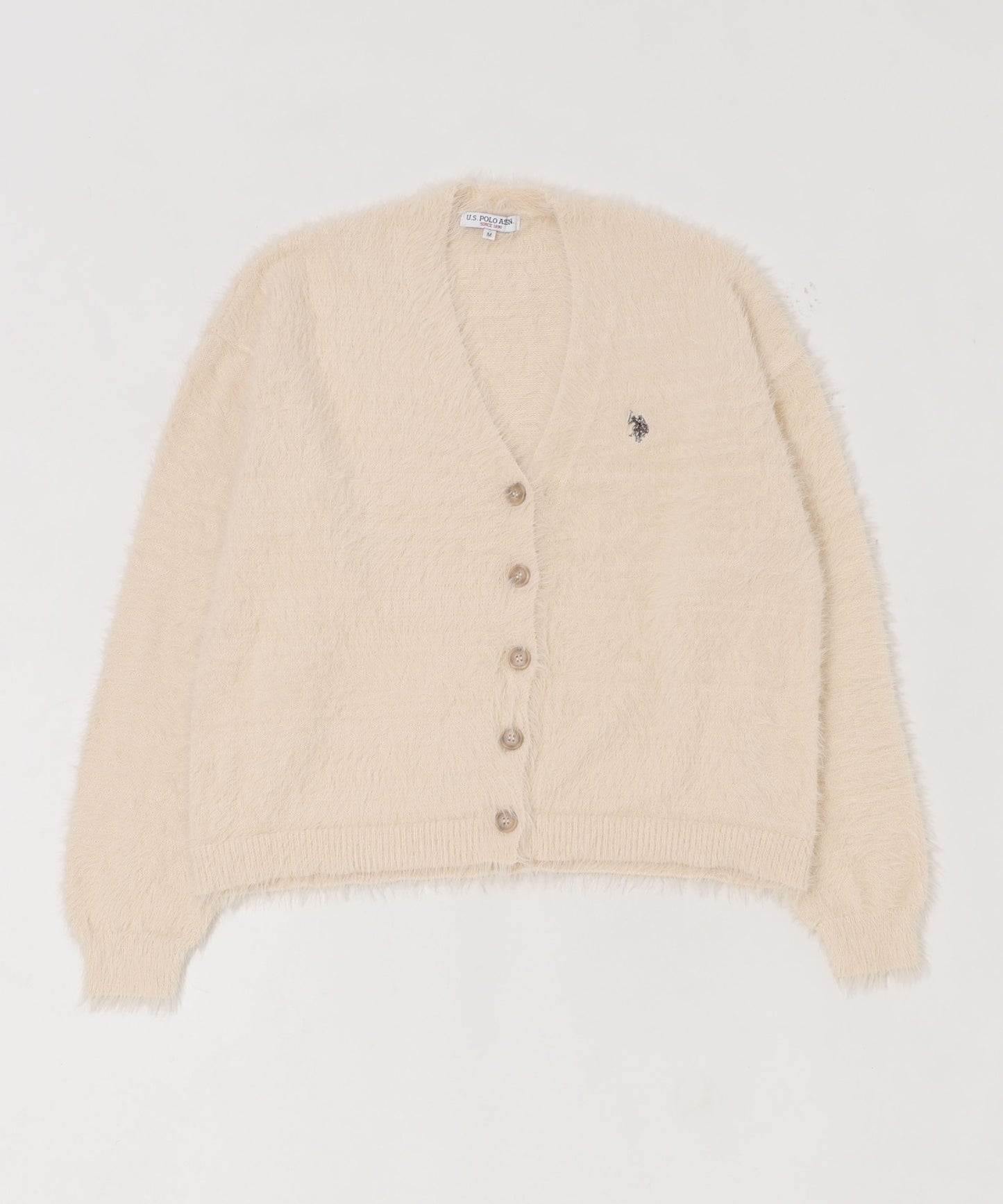 <預訂> JP 日本大人氣♡ US POLO ASSN. 獨家毛絨針織開胸外套｜七色入