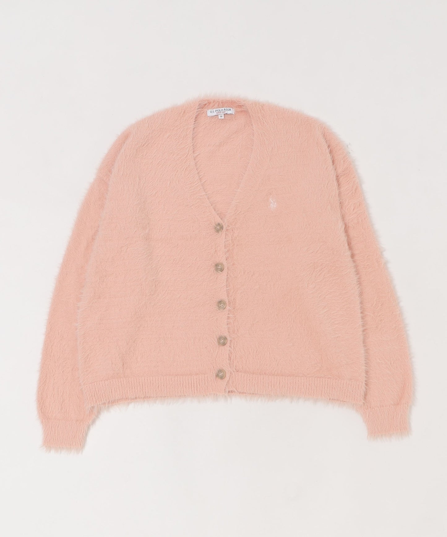 <預訂> JP 日本大人氣♡ US POLO ASSN. 獨家毛絨針織開胸外套｜七色入