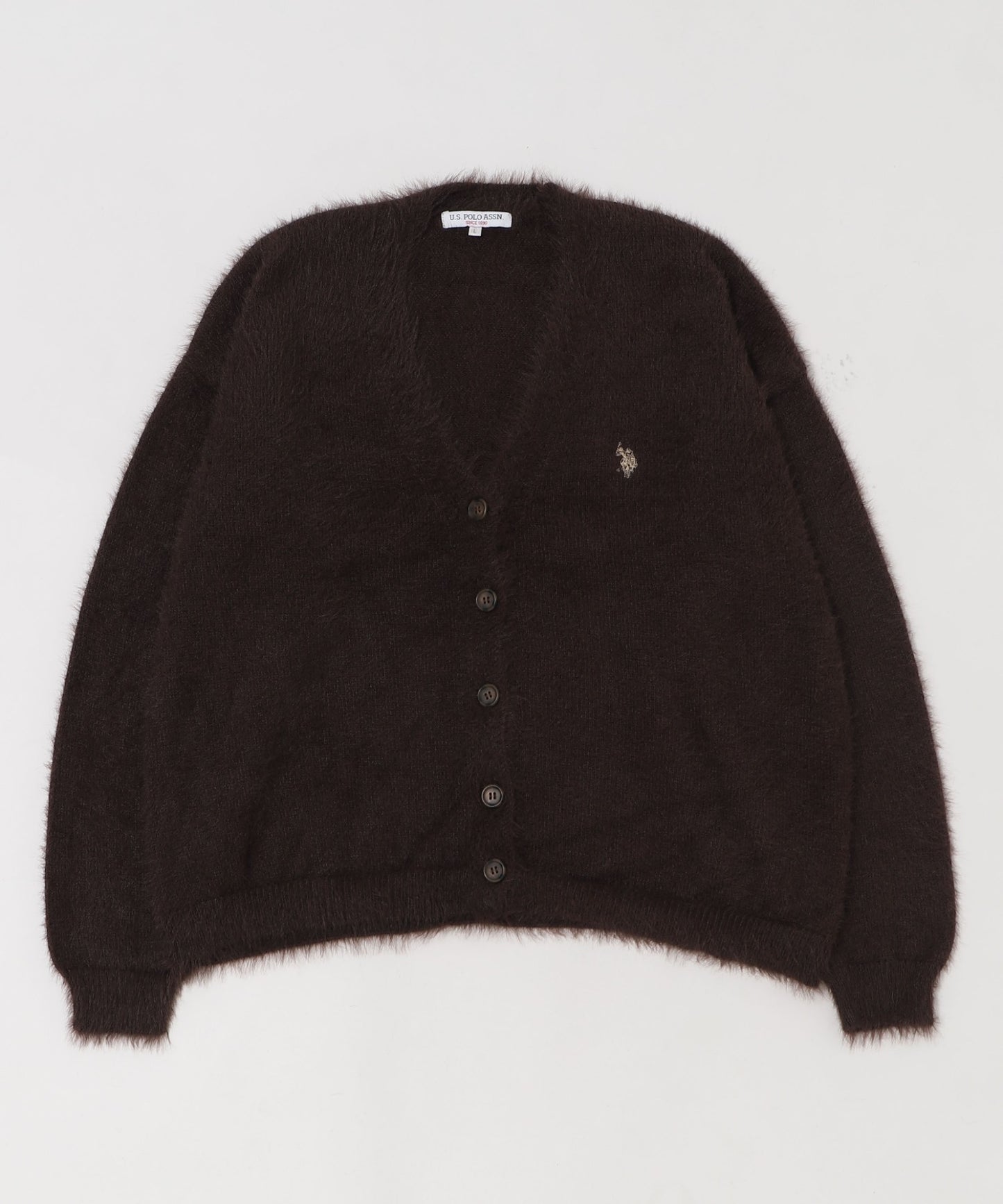 <預訂> JP 日本大人氣♡ US POLO ASSN. 獨家毛絨針織開胸外套｜七色入