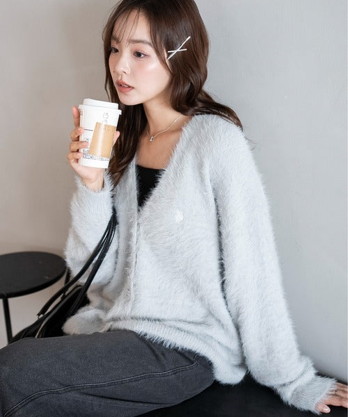 <預訂> JP 日本大人氣♡ US POLO ASSN. 獨家毛絨針織開胸外套｜七色入