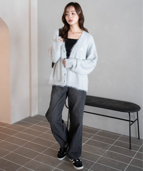 <預訂> JP 日本大人氣♡ US POLO ASSN. 獨家毛絨針織開胸外套｜七色入