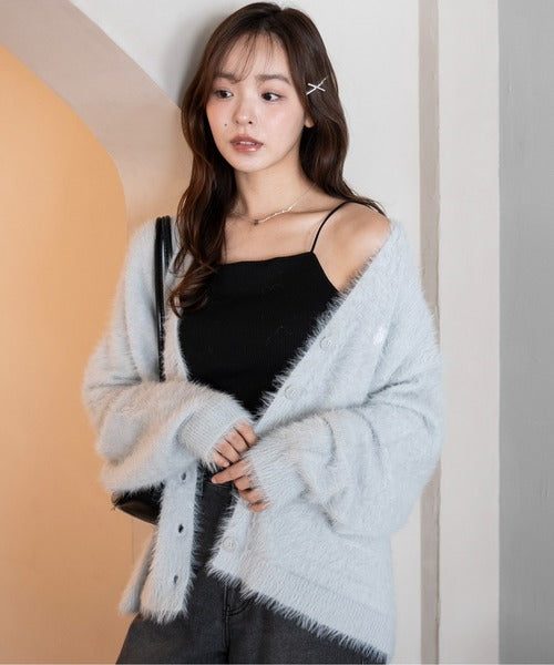 <預訂> JP 日本大人氣♡ US POLO ASSN. 獨家毛絨針織開胸外套｜七色入