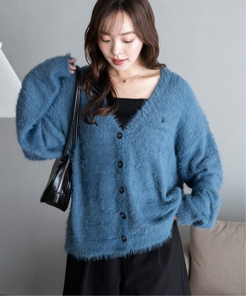 <預訂> JP 日本大人氣♡ US POLO ASSN. 獨家毛絨針織開胸外套｜七色入