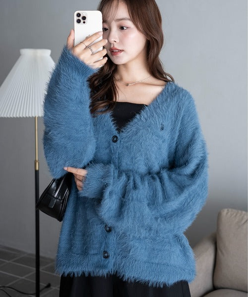 <預訂> JP 日本大人氣♡ US POLO ASSN. 獨家毛絨針織開胸外套｜七色入