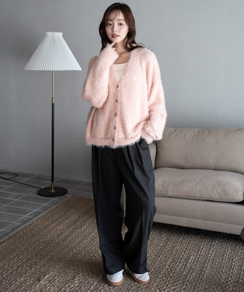 <預訂> JP 日本大人氣♡ US POLO ASSN. 獨家毛絨針織開胸外套｜七色入