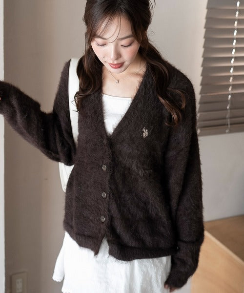 <預訂> JP 日本大人氣♡ US POLO ASSN. 獨家毛絨針織開胸外套｜七色入