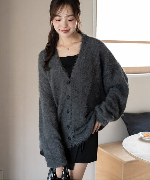 <預訂> JP 日本大人氣♡ US POLO ASSN. 獨家毛絨針織開胸外套｜七色入