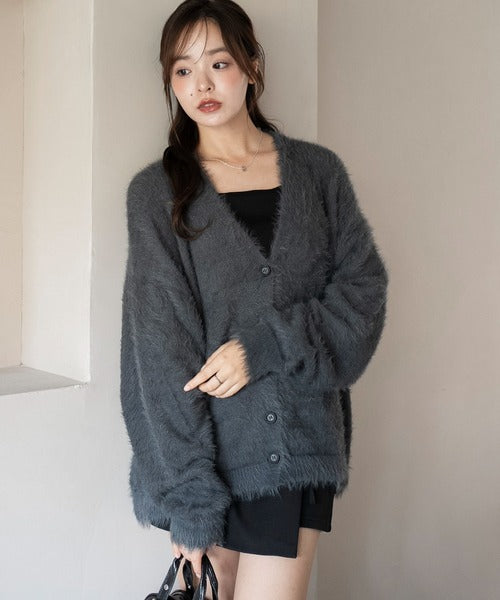 <預訂> JP 日本大人氣♡ US POLO ASSN. 獨家毛絨針織開胸外套｜七色入