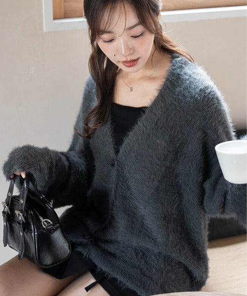 <預訂> JP 日本大人氣♡ US POLO ASSN. 獨家毛絨針織開胸外套｜七色入