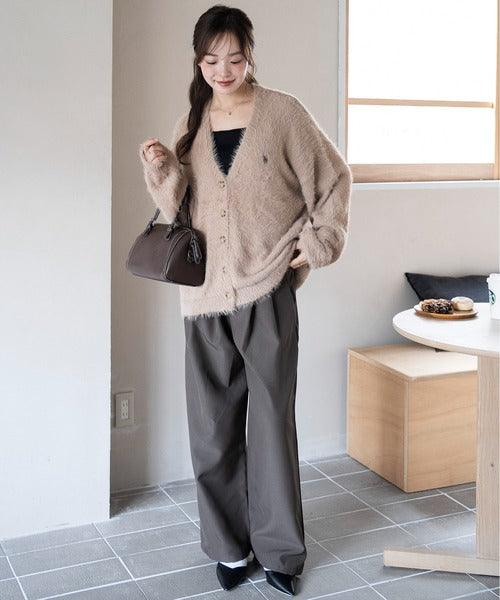 <預訂> JP 日本大人氣♡ US POLO ASSN. 獨家毛絨針織開胸外套｜七色入