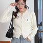<預訂> JP U.S. POLO ASSN.2026年春季麻花針織開胸薄外套｜五色入