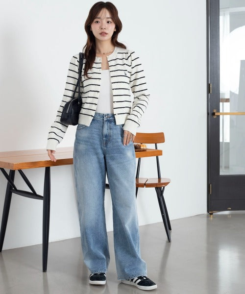<預訂> JP U.S. POLO ASSN.2026年春季麻花針織開胸薄外套｜五色入