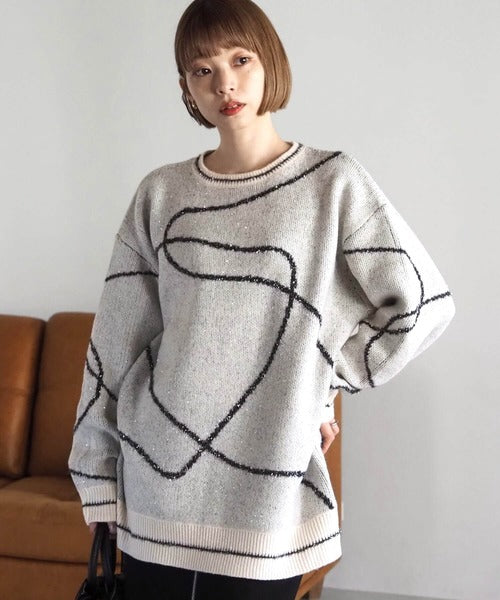 <預訂> 日牌Tiptop BlingBling羽毛大蝴蝶結套頭衛衣｜四色入