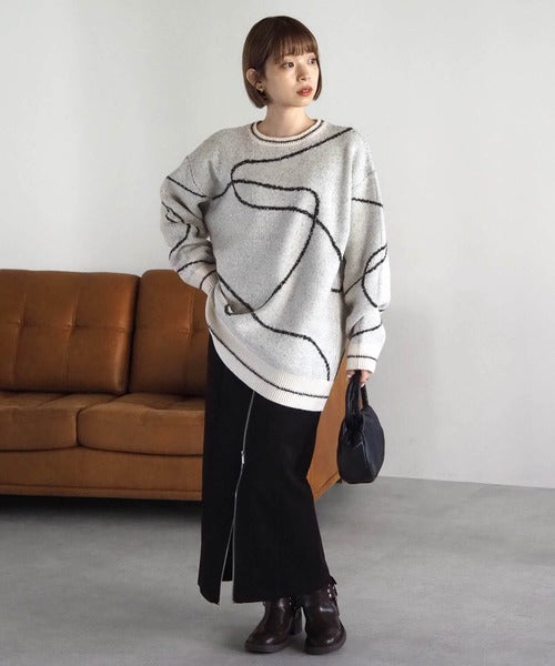 <預訂> 日牌Tiptop BlingBling羽毛大蝴蝶結套頭衛衣｜四色入