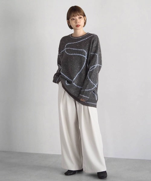 <預訂> 日牌Tiptop BlingBling羽毛大蝴蝶結套頭衛衣｜四色入