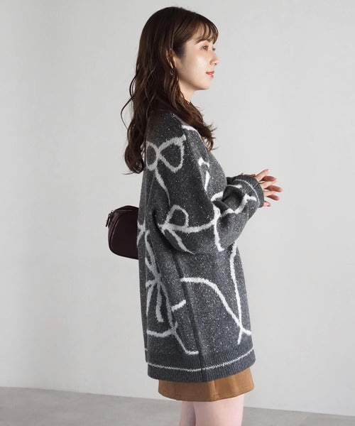 <預訂> 日牌Tiptop BlingBling羽毛大蝴蝶結套頭衛衣｜四色入