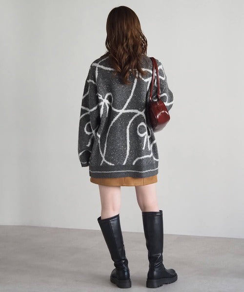 <預訂> 日牌Tiptop BlingBling羽毛大蝴蝶結套頭衛衣｜四色入