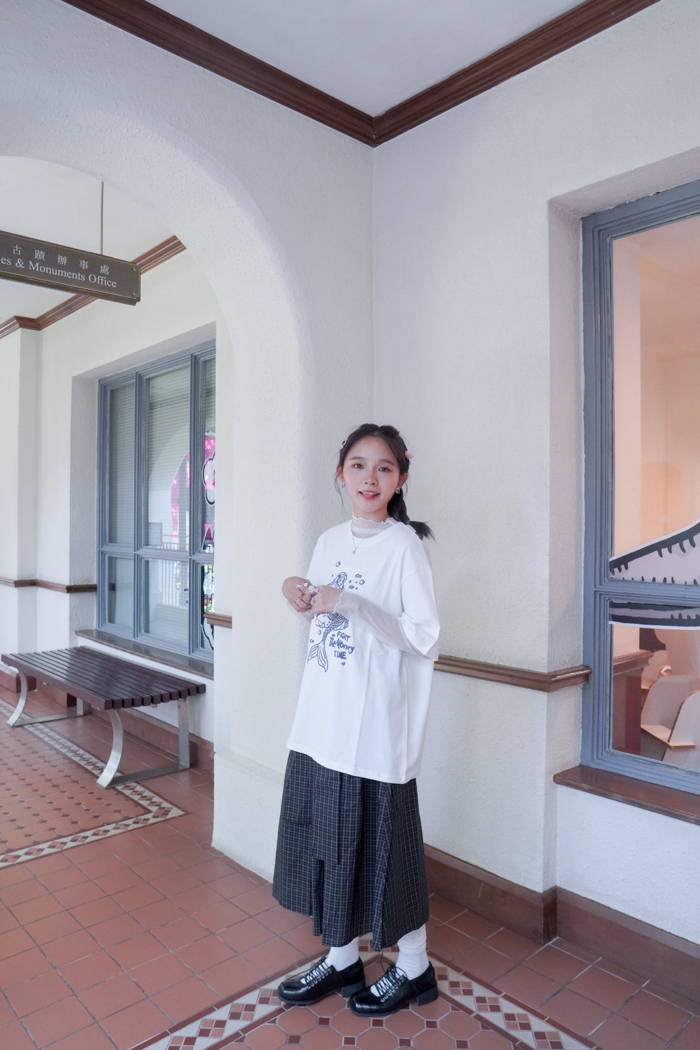 <現貨> 自家製 Oversized寬鬆棉麻短袖Tee