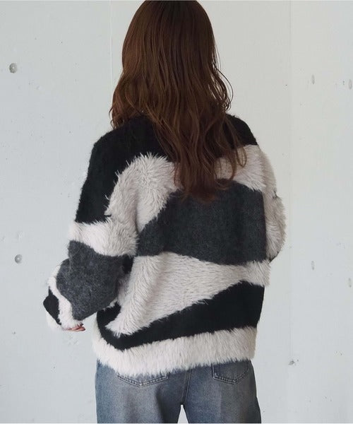 <預訂> 日牌Tiptop 銀河閃粉混紡針織上衣｜三色入