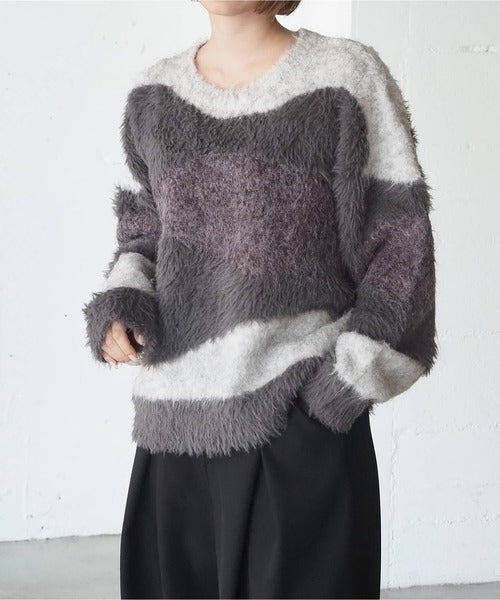 <預訂> 日牌Tiptop 銀河閃粉混紡針織上衣｜三色入