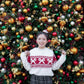 <現貨> 聖誕專屬🎄大蝴碟結長袖針織上衣